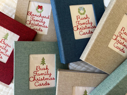 Christmas Card Keepsake Book